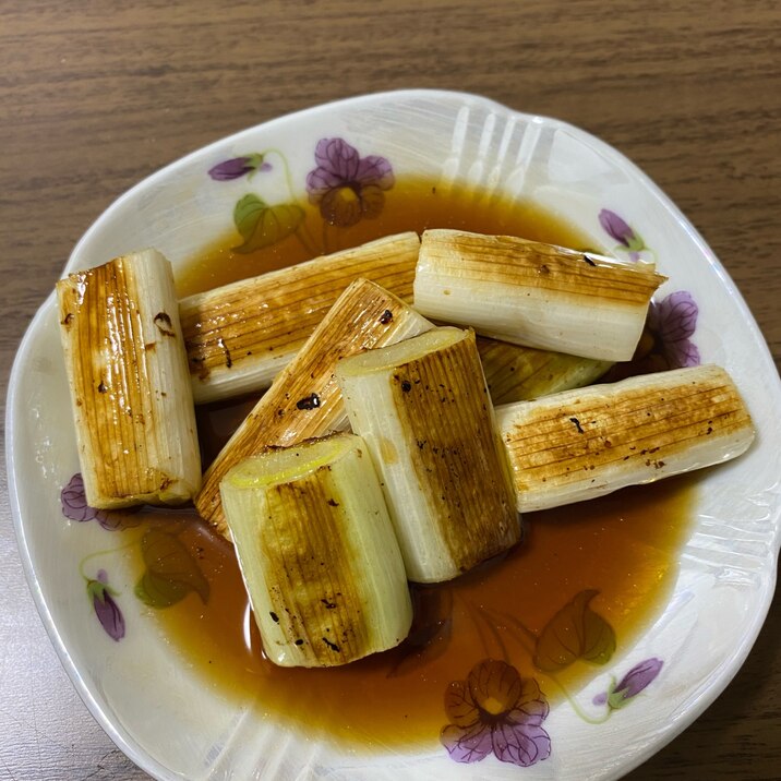 あと一品欲しい時!ネギのポン酢焼き